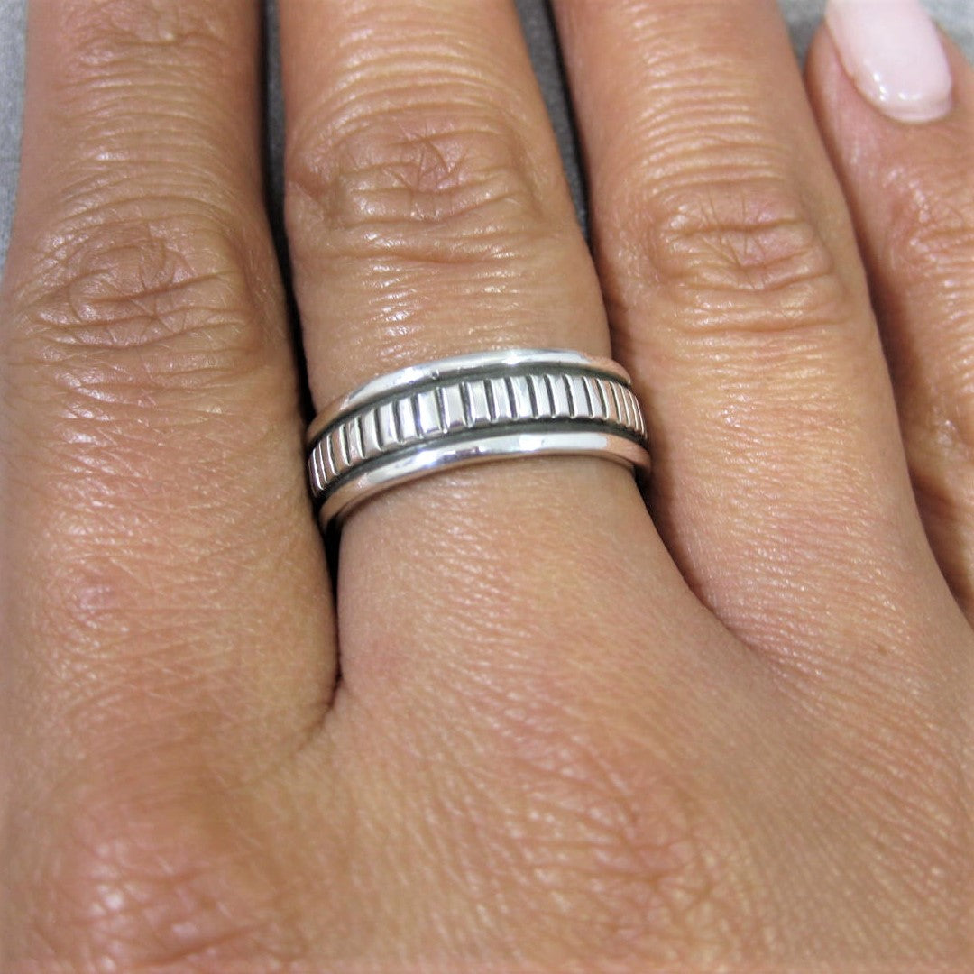 Silver Ring by Bruce Morgan