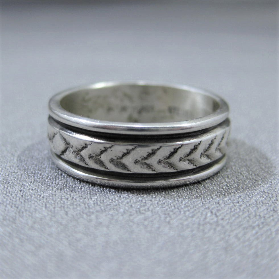 Silver Ring by Bruce Morgan