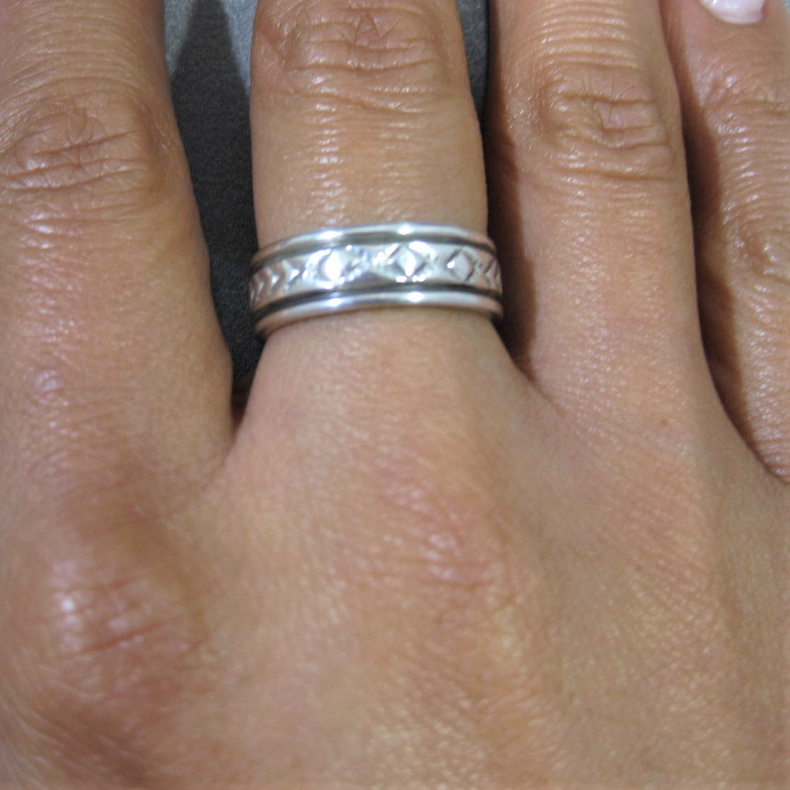Silver Ring by Bruce Morgan