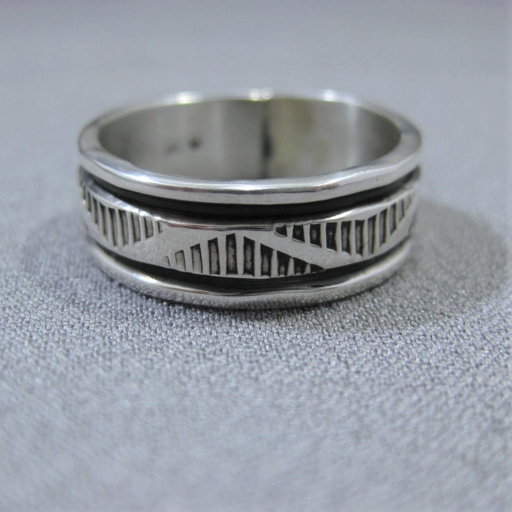 Silver Ring by Bruce Morgan