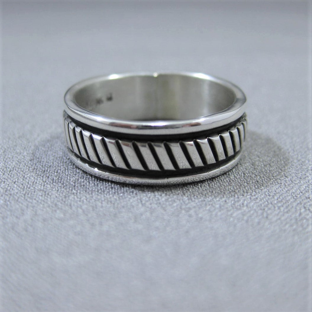 Silver Ring by Bruce Morgan