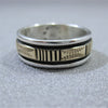 14K & Silver Ring by Bruce Morgan