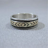 14k & Silver Ring by Bruce Morgan