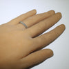 Silver Ring by Lyle Secatero- 8