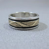 14K & Silver Ring by Bruce Morgan
