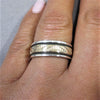 14K & Silver Ring by Bruce Morgan