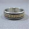 14K & Silver Ring by Bruce Morgan