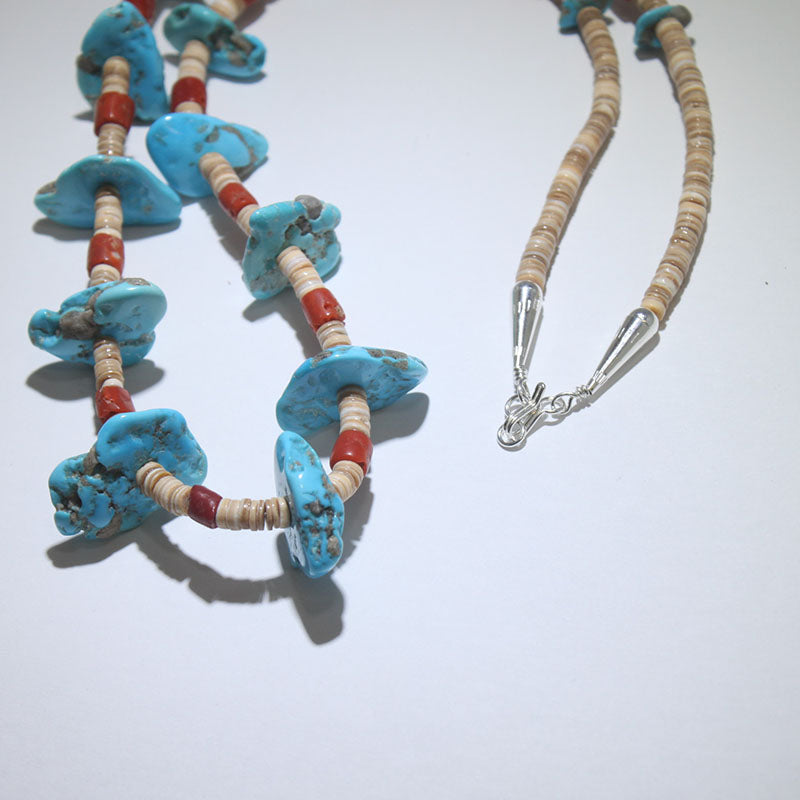 Sleeping beauty necklace by Reva Goodluck