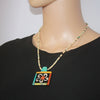 Heishi necklace by Mary Tafoya