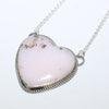 Pink Opal Necklace by Fred Peters