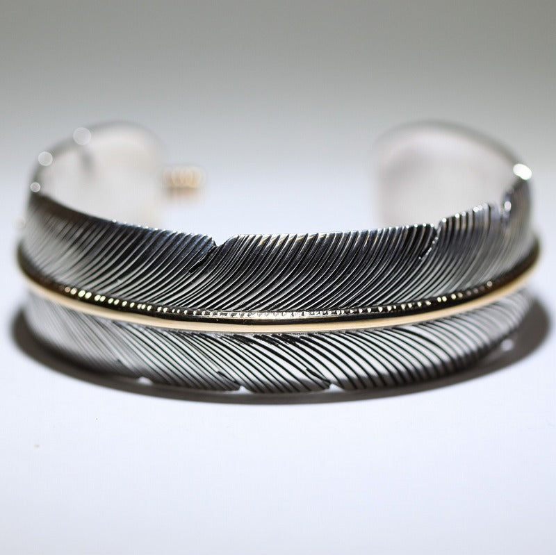Feather Bracelet by Harvey Mace (0.75")