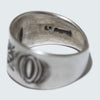 Silver ring by Navajo size 9.5