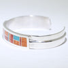 Inlay Bracelet by Curtis Manygoats 5-3/4"