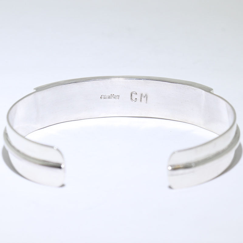 Inlay Bracelet by Curtis Manygoats 5-3/4"