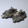 White Buffalo Earring by Sheila Tso