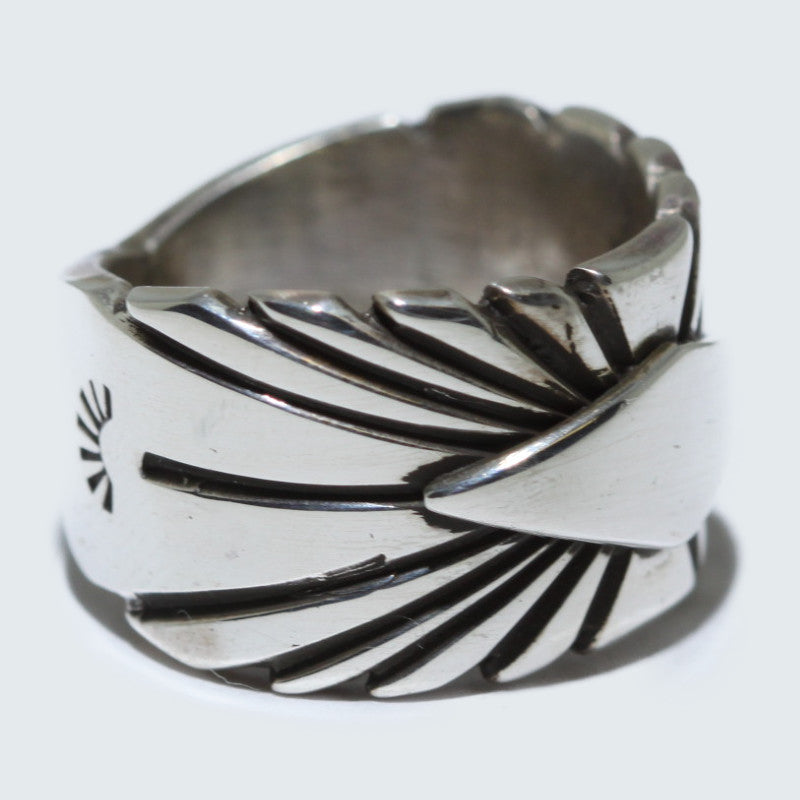 Silver ring by Lutricia Yellowhair size 5