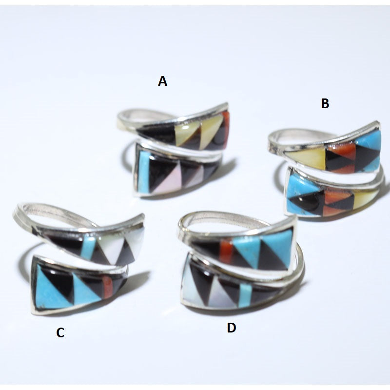 Inlay Ring by Zuni