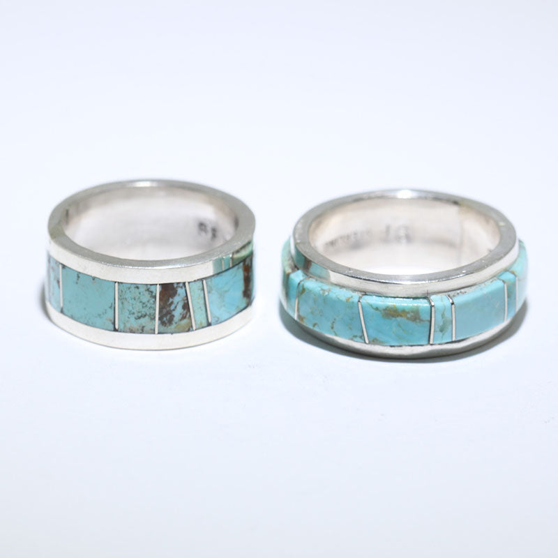 Turquoise Inlay Ring by Steve Francisco
