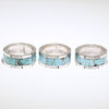 Turquoise Inlay Ring by Steve Francisco