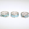 Turquoise Inlay Ring by Steve Francisco