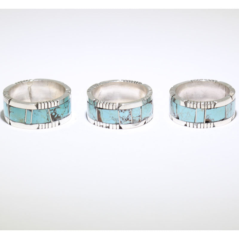 Turquoise Inlay Ring by Steve Francisco