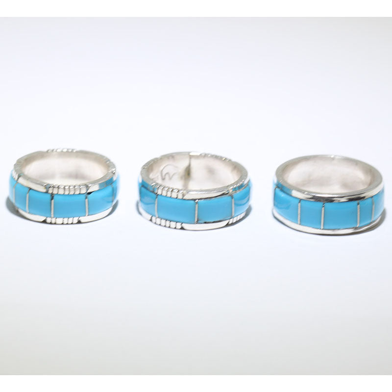 Turquoise Inlay Ring by Steve Francisco