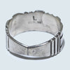 Silver ring by Navajo size 10