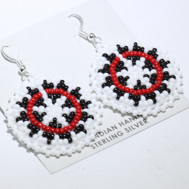 Beaded Earrings by Navajo