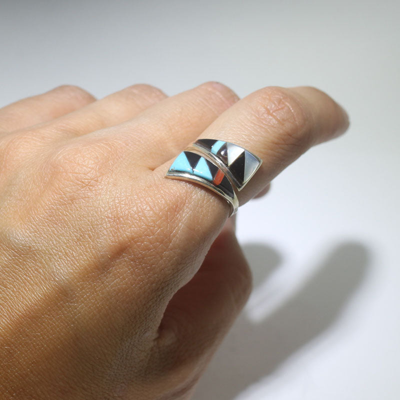 Inlay Ring by Zuni