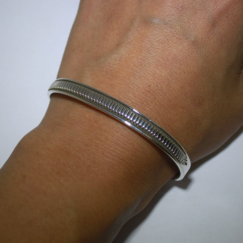 Silver Bracelet by Bruce Morgan (0.20")