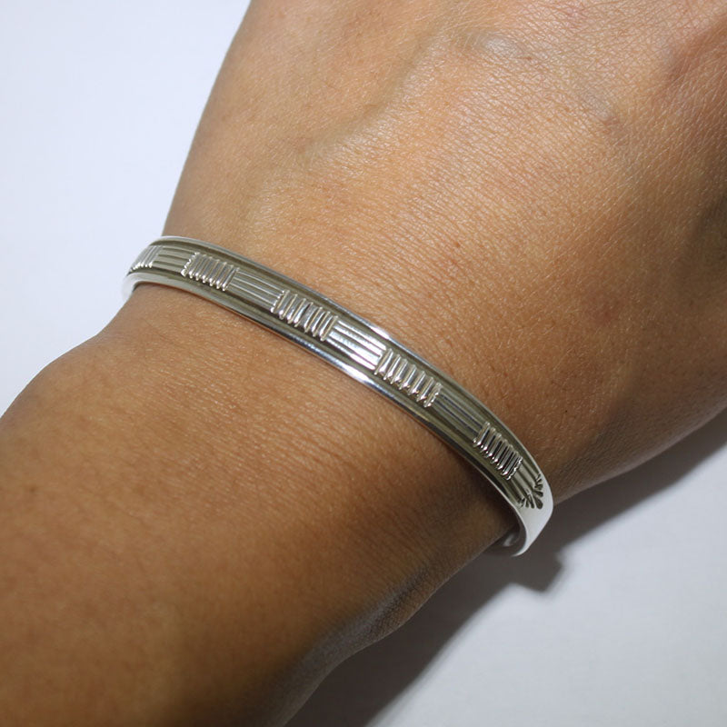 Silver Bracelet by Bruce Morgan (0.20")