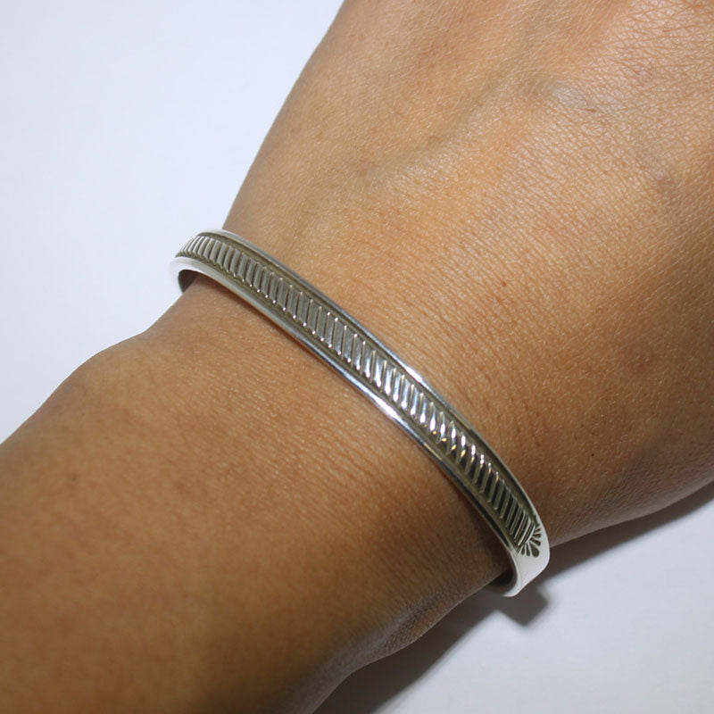 Silver Bracelet by Bruce Morgan (0.20")
