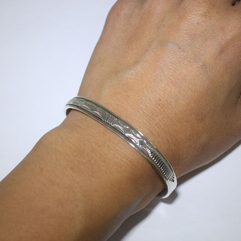 Silver Bracelet by Bruce Morgan (0.20")