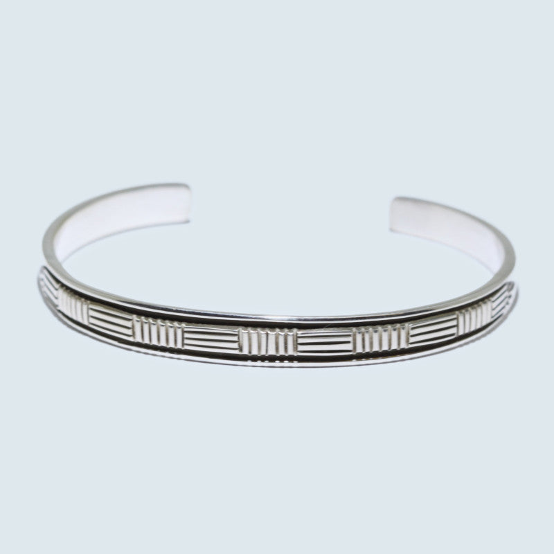 Silver Bracelet by Bruce Morgan (0.20")