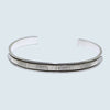Silver Bracelet by Bruce Morgan (0.20")