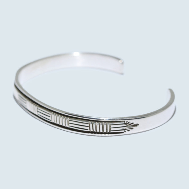 Silver Bracelet by Bruce Morgan (0.20")