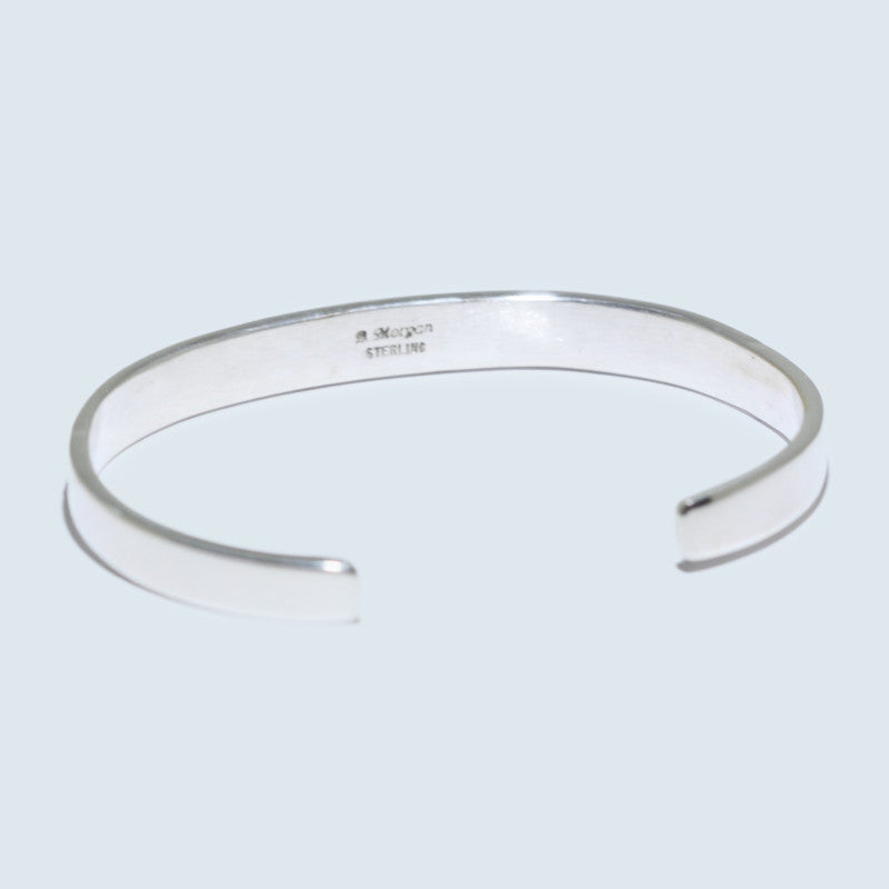 Silver Bracelet by Bruce Morgan (0.20")