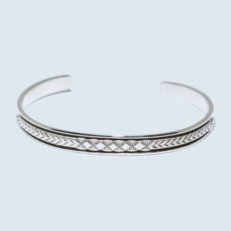 Silver Bracelet by Bruce Morgan (0.20")