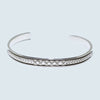 Silver Bracelet by Bruce Morgan (0.20")