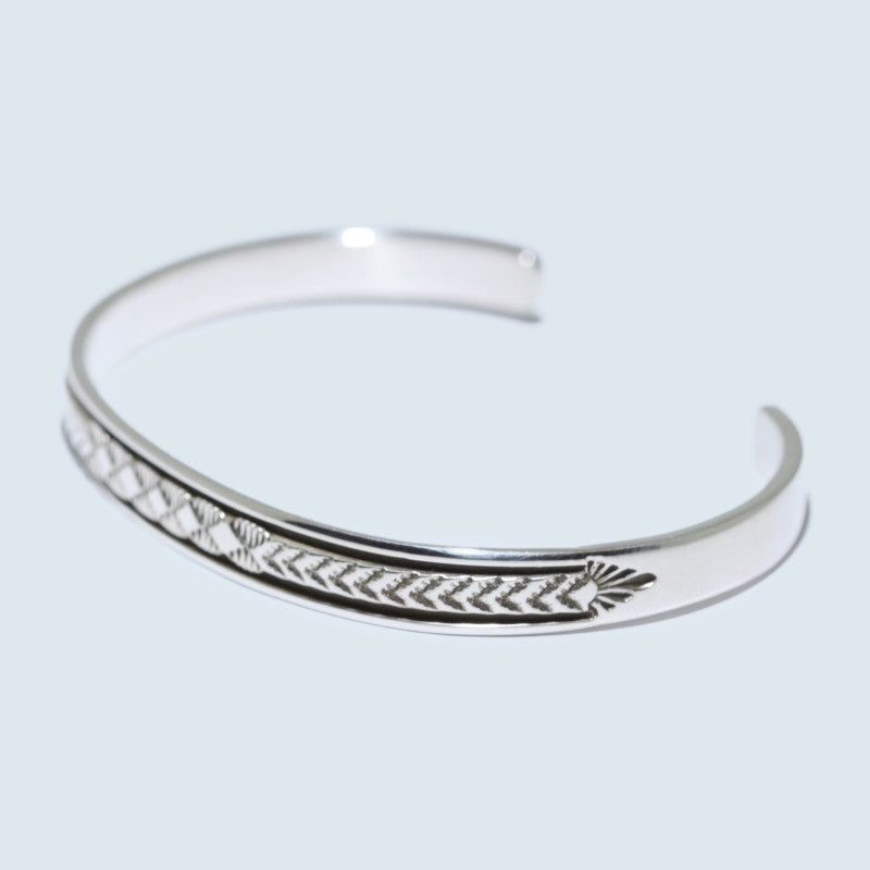 Silver Bracelet by Bruce Morgan (0.20")
