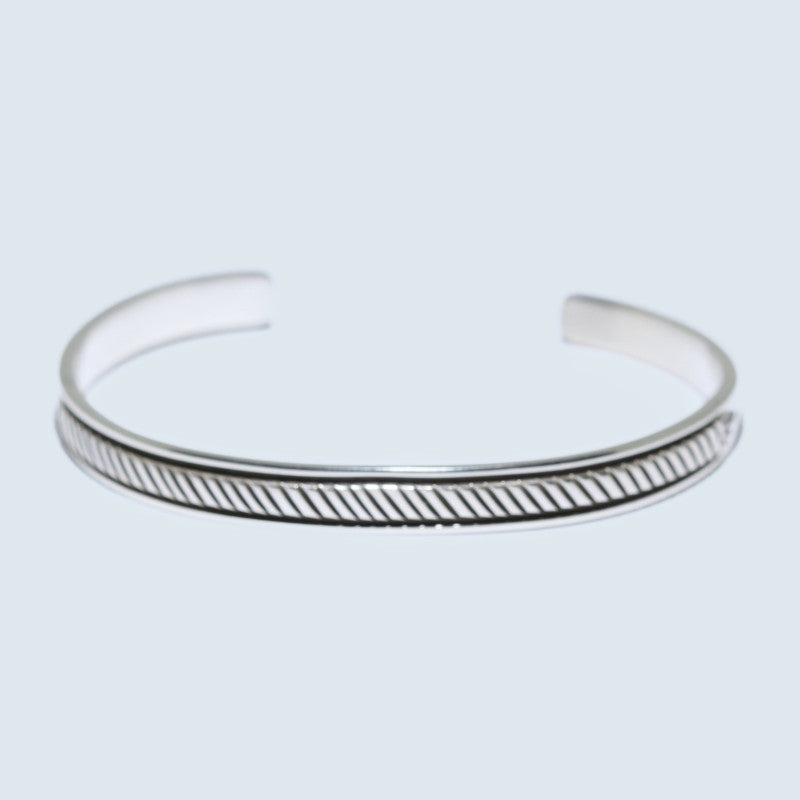 Silver Bracelet by Bruce Morgan (0.20")