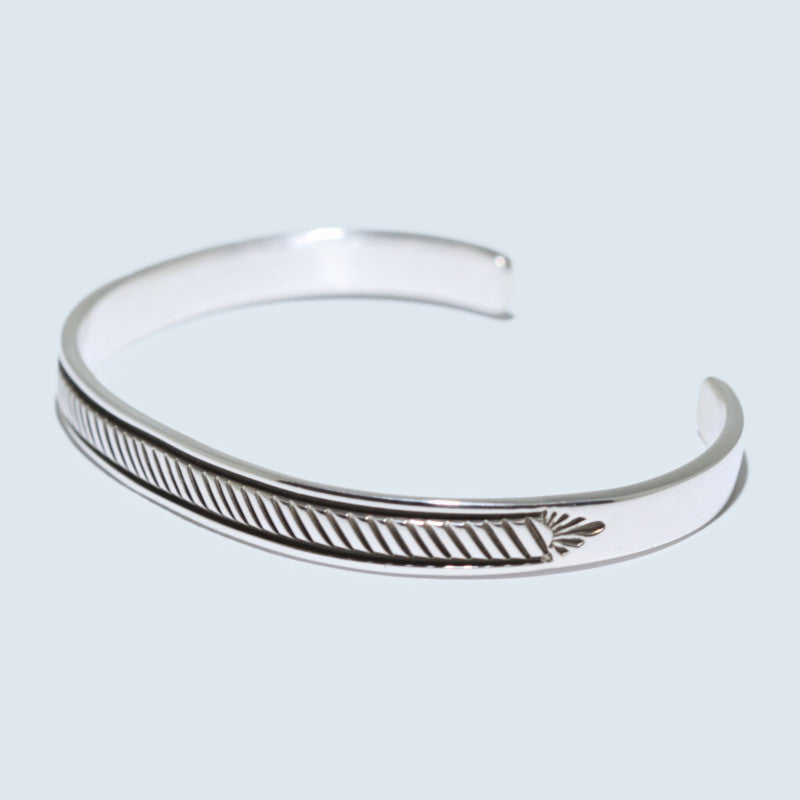 Silver Bracelet by Bruce Morgan (0.20")