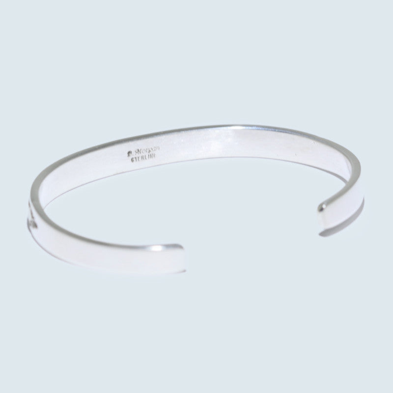 Silver Bracelet by Bruce Morgan (0.20")
