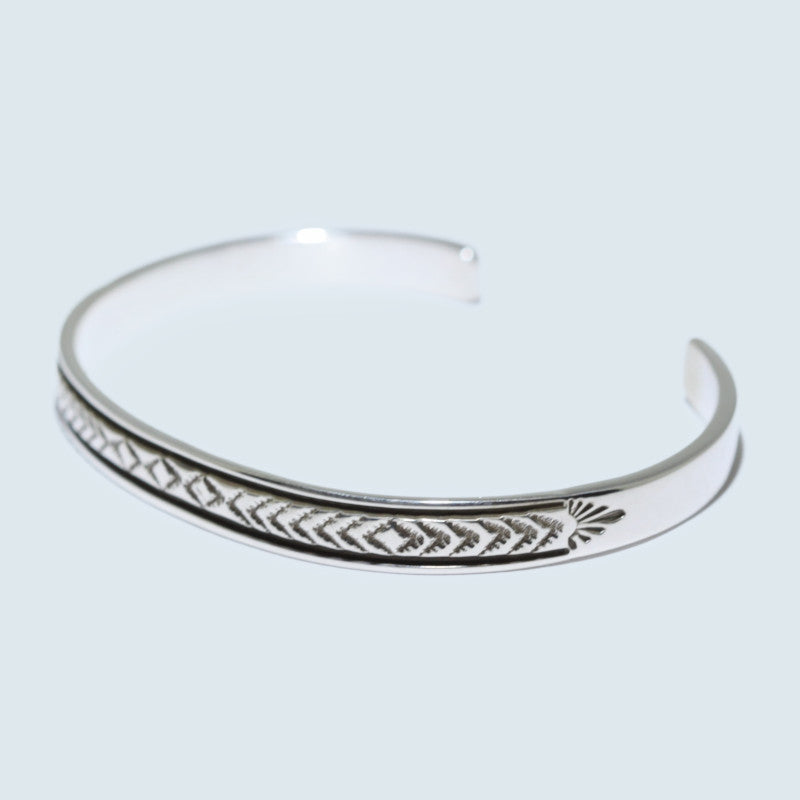 Silver Bracelet by Bruce Morgan (0.20")