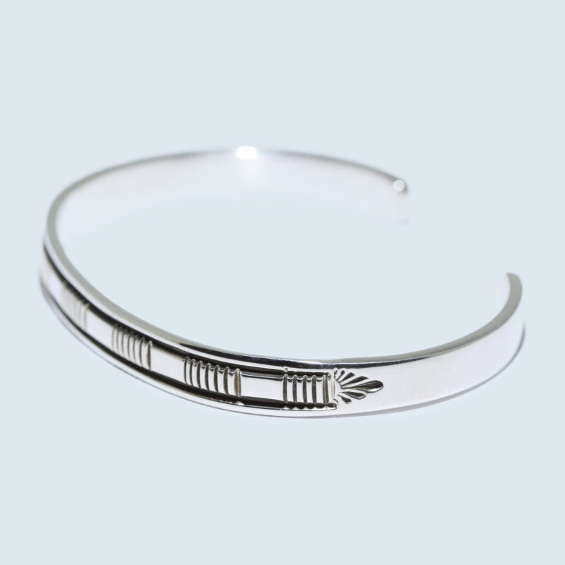 Silver Bracelet by Bruce Morgan (0.20")