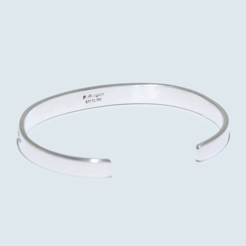 Silver Bracelet by Bruce Morgan (0.20")