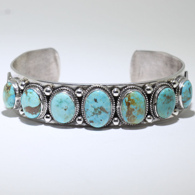 Turq Mtn Bracelet by Robin Tsosie 6-1/4"