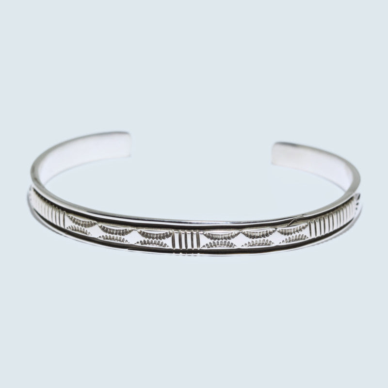 Silver Bracelet by Bruce Morgan (0.20")