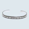 Silver Bracelet by Bruce Morgan (0.20")