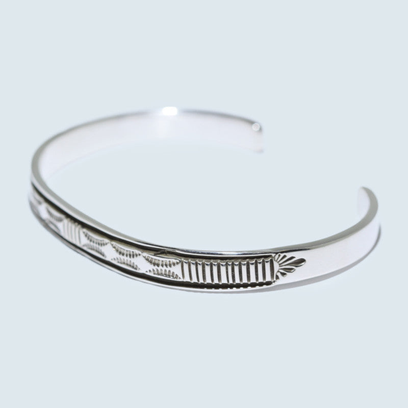 Silver Bracelet by Bruce Morgan (0.20")